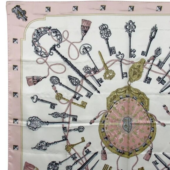 398204BG (S2) Hermes Scarf Carre 90 Multicolor Silk - Picture 3 of 12